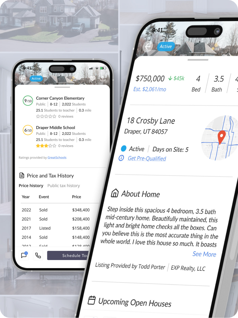property-info-mockup Capture leads