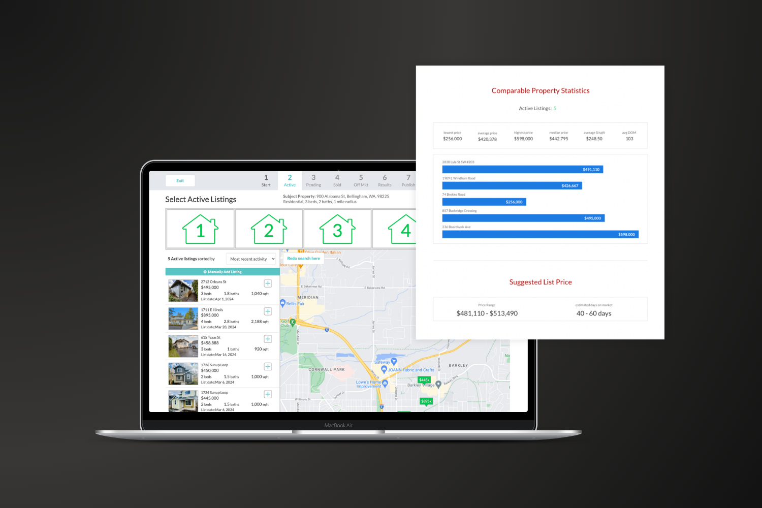 Brivity CMA Tool snapshot