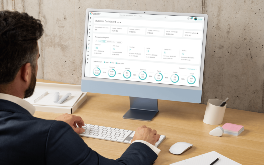 Track Team Production in Real Time with Brivity’s Agent Accountability Dashboard