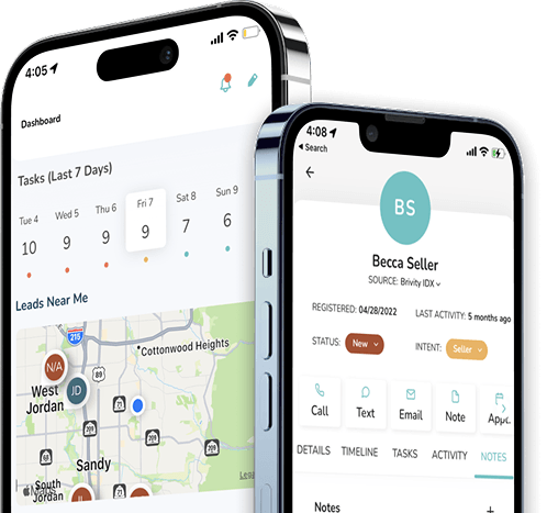 Brivity GO mobile app