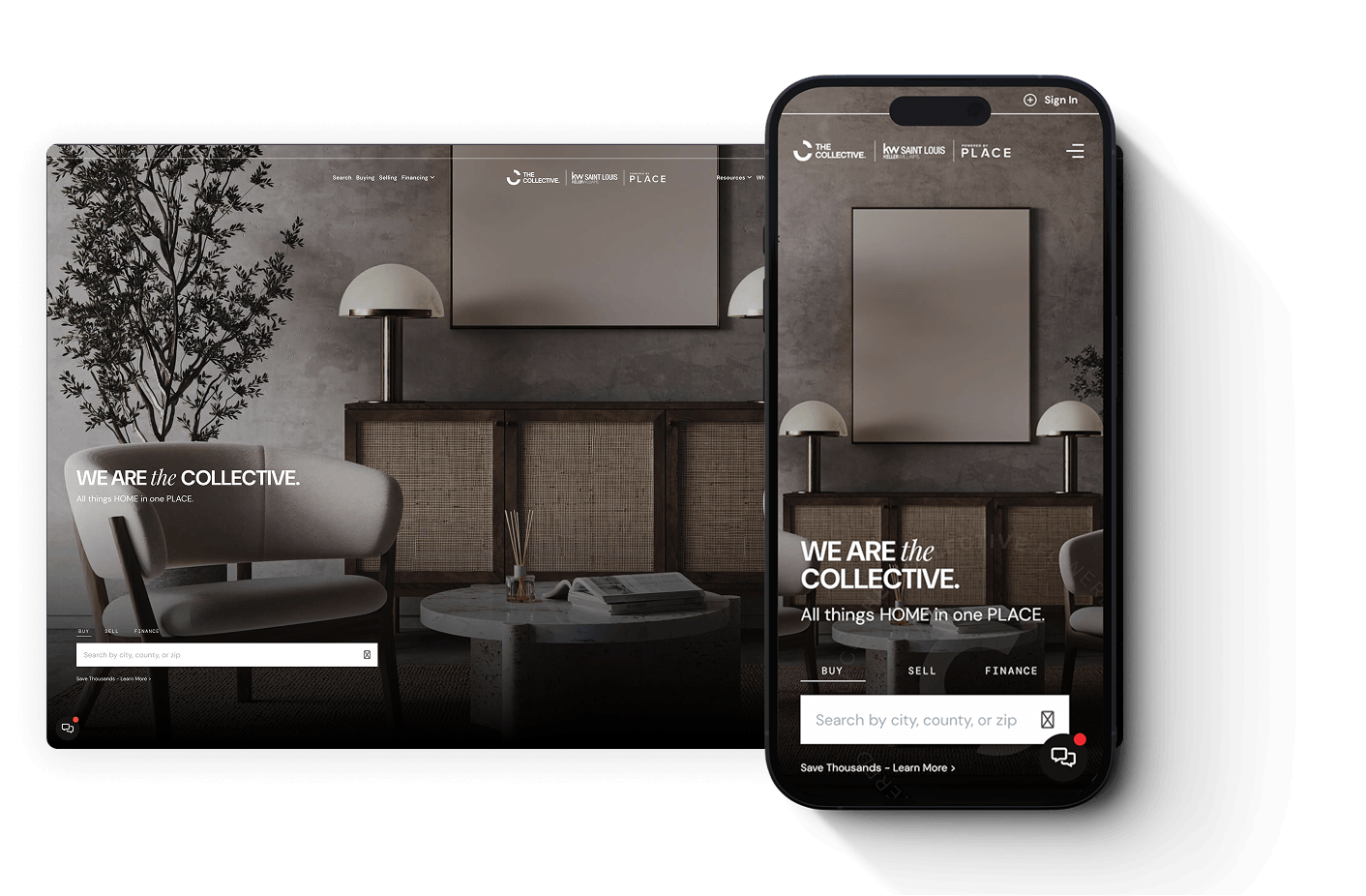 Brivity IDX Websites desktop and mobile