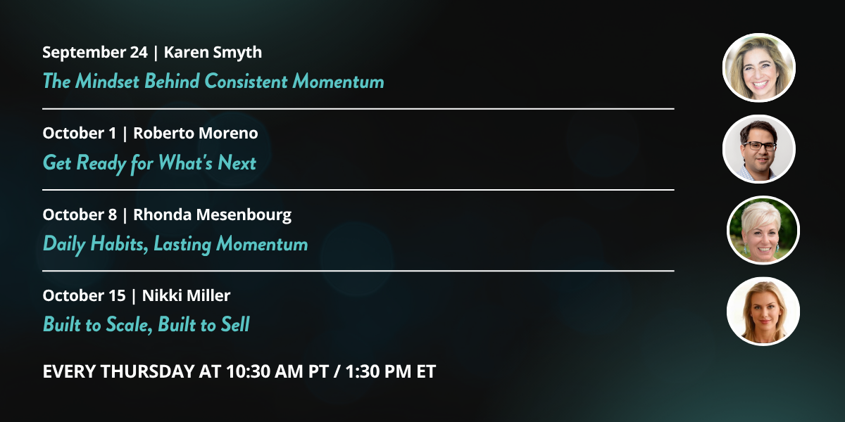 Do This Webinar Schedule